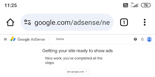 Pengajuan AdSense 