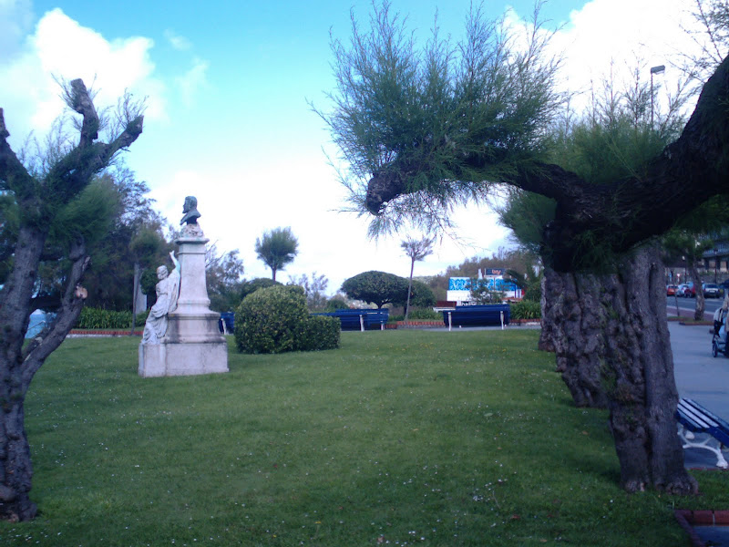 antiguos Jardines de San Roque en Santander