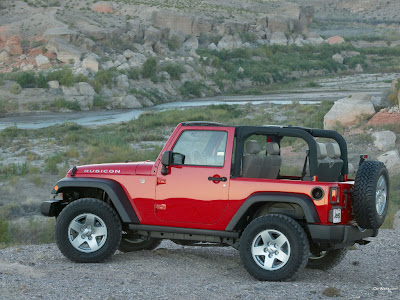 Jeep Wrangler Rubicon side view