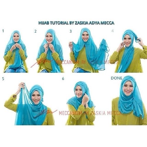Gaya Hijab Paling Keren - Hijab Top Tips