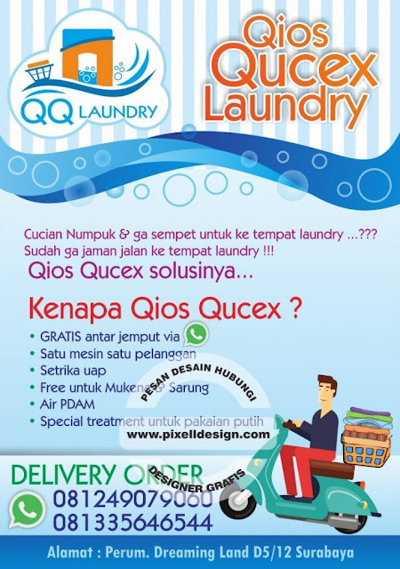 Iklan Brosur Jasa Laundry