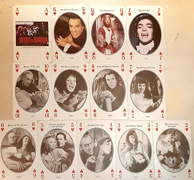 Hammer Horror, playing cards