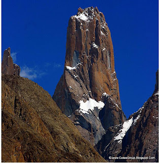 The Great Trango Tower, 6,286 m (20,608 ft).