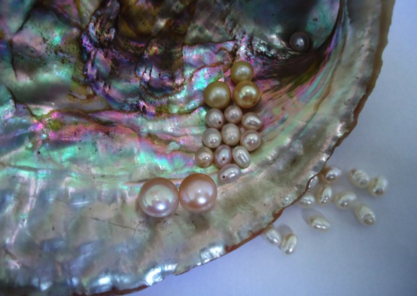 Shell and pearls