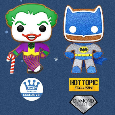 DC Comics Holiday 2022 & Gingerbread Cookie Pop! Vinyl Figures by Funko