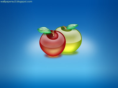 Apple 3D Standard Resolution Wallpaper