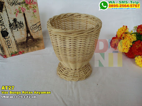 Tas Saten Gagang Rotan Souvenir Pernikahan