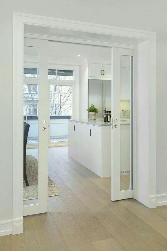 60 Desain Pintu  Geser  Solusi Sempurna Ruang Sempit 