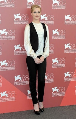 Evan Rachel Wood Platform Pumps