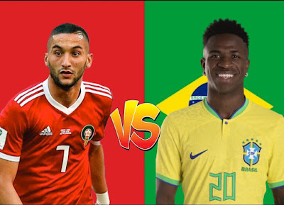 موعد مباراة المغرب و البرازيل
