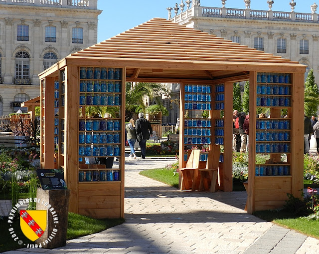 NANCY (54) - Place Stanislas : photos du jardin éphémère 2016