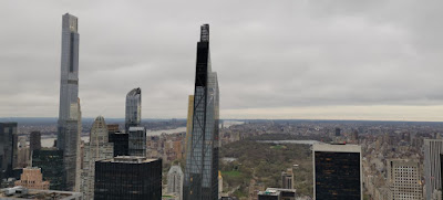 The Top of the Rock Observation Deck. New York.