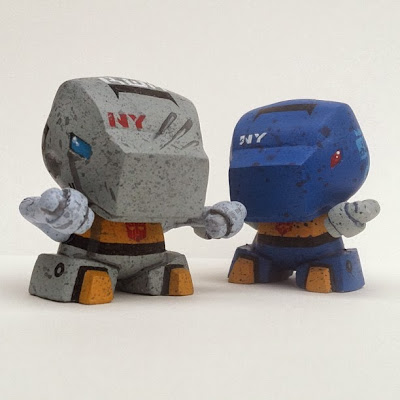 New York Comic Con 2013 Exclusive Grimlock Custom Transformers Dunny Resin Figures by Mike Die