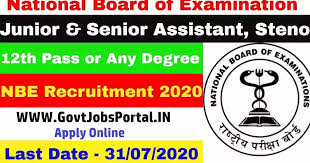 National Board of Examinations (NBE) Recruitment for 90 Various Posts Apply Online @natboard.edu.in /2020/07/NBE-Recruitment-for-Various-90-Posts-Apply-Online-natboard.edu.in.html