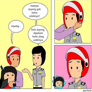 Dp Bbm Meme Terbaru Polwan Romantis