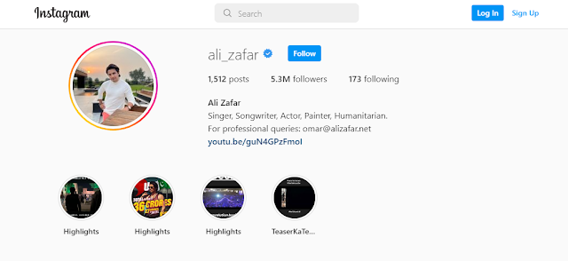 Ali Zafar Biography, age, family, , instagram, movies list