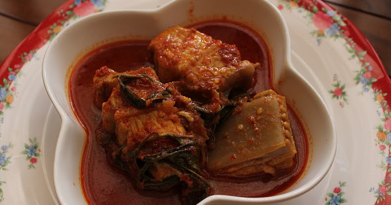 INTAI DAPUR: Asam Pedas Ikan Pari