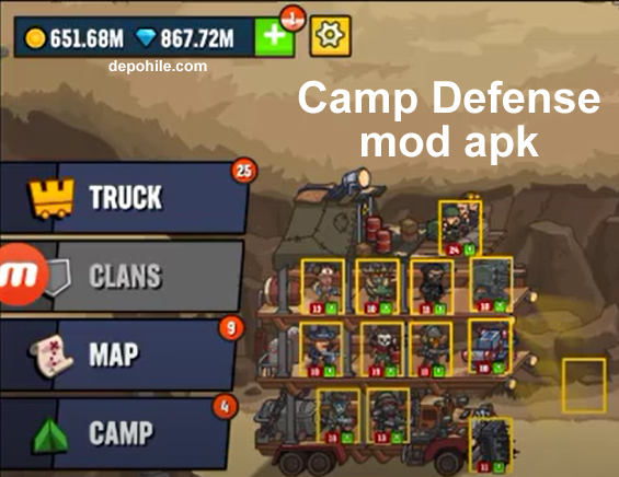 Camp Defense v1.0.776 Oyunu Para Hileli Apk İndir 202