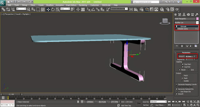 ve ban ghe don gian voi 3ds max