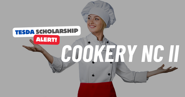 Cookery NC II TESDA Scholarship with allowance