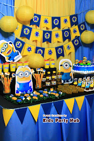 Despicable Me Minions Kids Birthday Party 