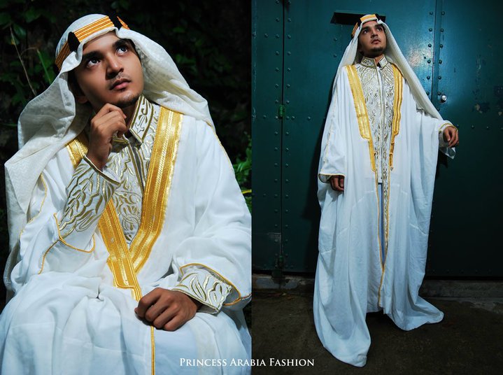 Saudi Arabian Wedding Thobe for Groom