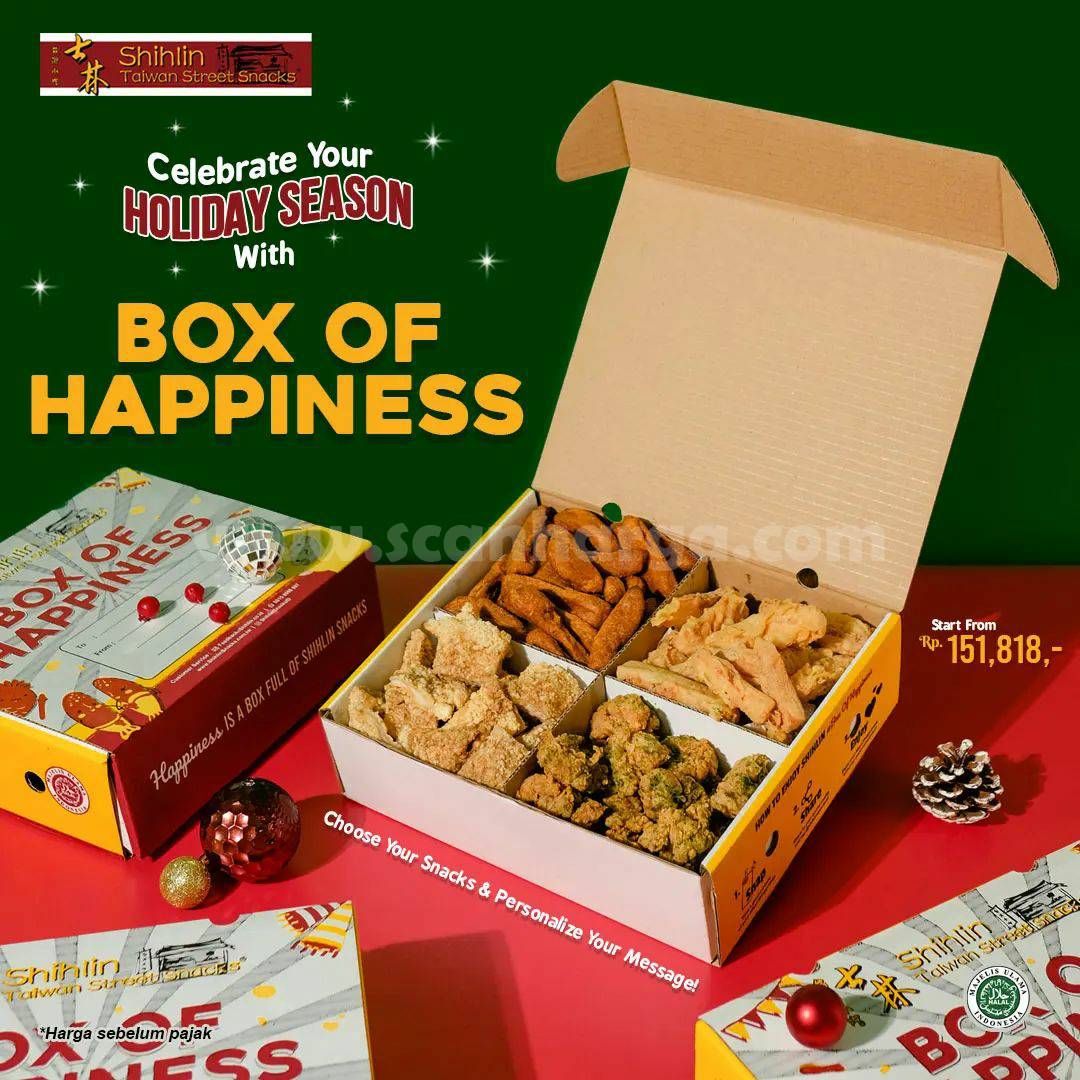 SHIHLIN Promo BOX OF HAPPINESS - Harga Paket mulai Rp. 151.818