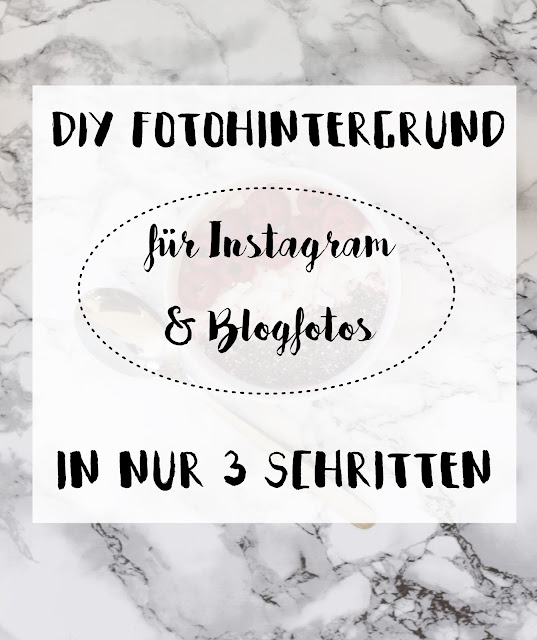 Einfaches DIY: In 3 Schritten zum selbstgemachten Fotohintergrund in Marmor oder Holzopitk für Instagram- und Blogfotos