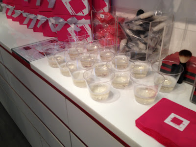 Champagne at Laura Geller & Birchbox Event