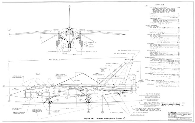 Vought V-507 general arrangement