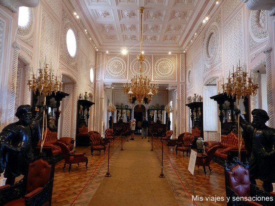 Salón Noble, Palacio da Pena, Sintra, Portugal