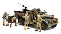 Tamiya 1/35 BRITISH LRDG COMMAND CAR NORTH AFRICA (w/ 7 FIGURES) (32407) English Color Guide & Paint Conversion Chart　