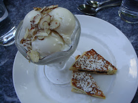 Almond cremolata at Oleana, Cambridge, Mass.