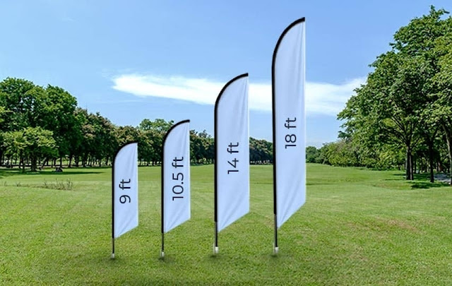 feather banners