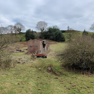 Derelict farm building