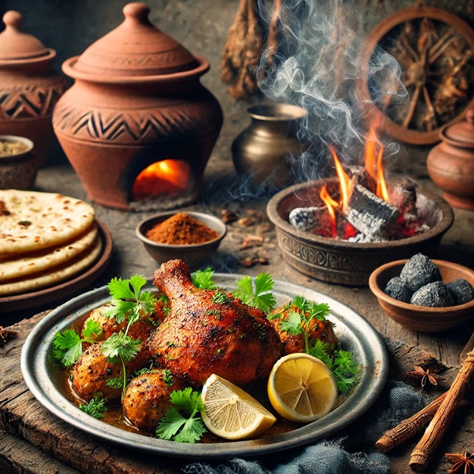 Village-Style Smokey Masala Chicken Recipe