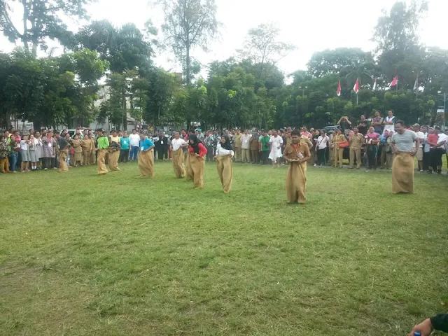 Live Report: Seru, Lomba Lari Goni di Pematangsiantar Untuk Meriahkan HUT RI Ke 72