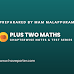 Plus Two Maths Chapter Wise Notes  & Test Series by MAM Malappuram