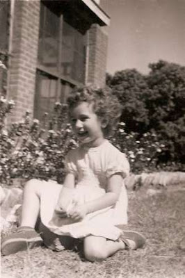 little girl in summer dress