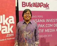 Achmad Zaky pendiri BukaLapak