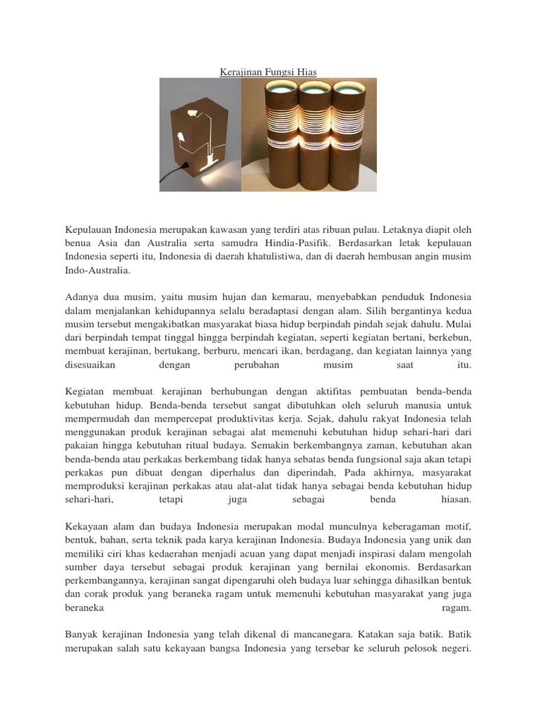  kerajinan  fungsi  hias wood scribd indo