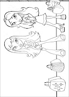 Bratz Coloring Pages