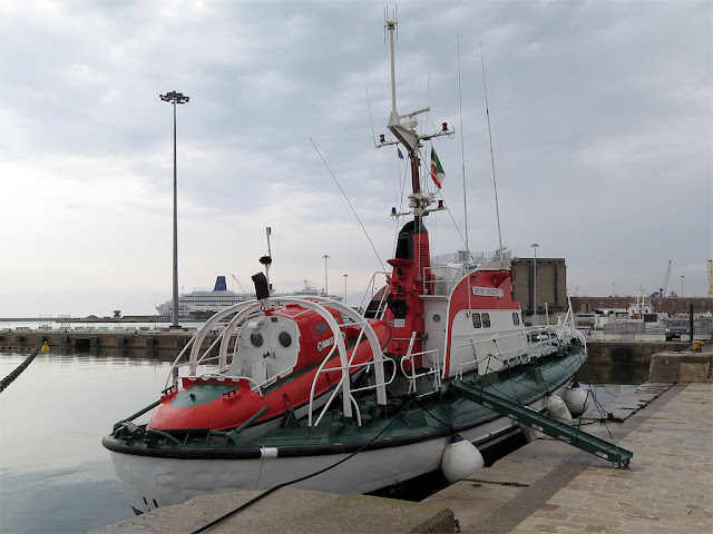 Museum ship Bruno Gregoretti, Andana degli Anelli, port of Livorno