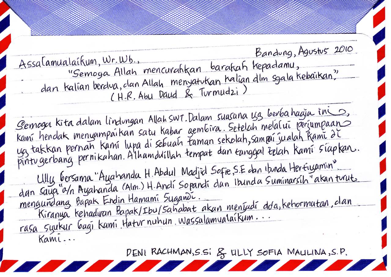 Contoh Surat Pribadi Bahasa Inggris Kepada Ibu Dan Artinya 