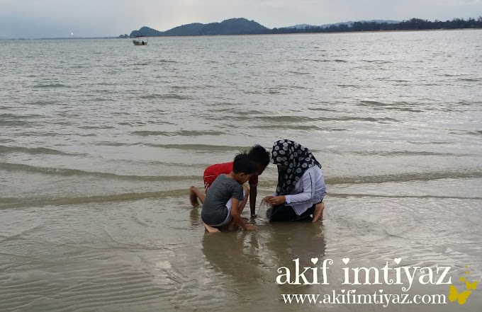 Tangkap Umang Umang Di Pantai Chendor