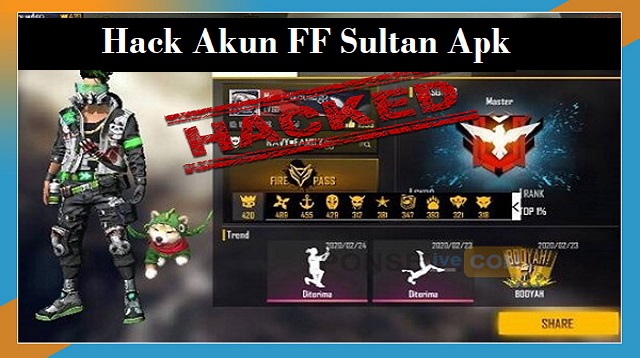 Hack Akun FF Sultan APK 2021 - Cara1001