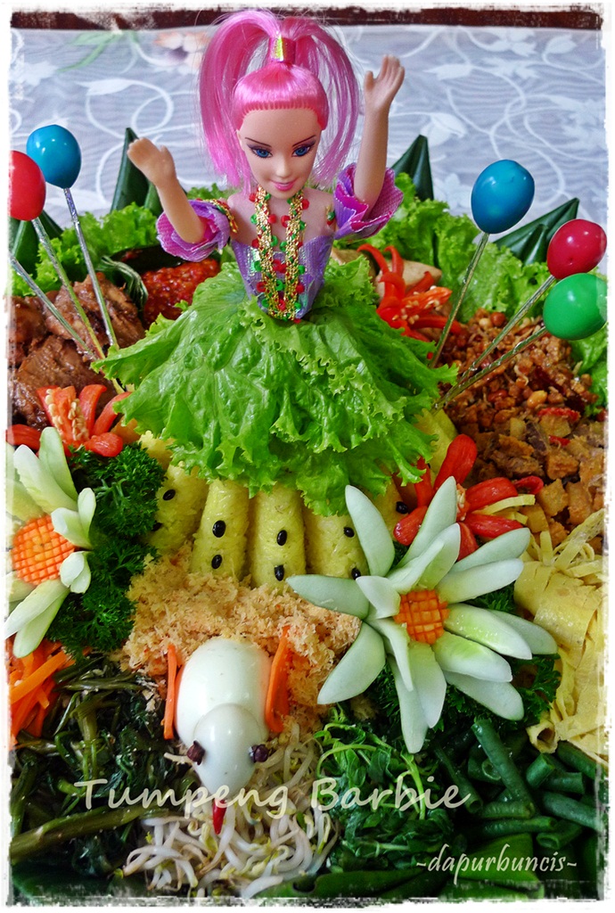 dapurbuncis Tumpeng Barbie 