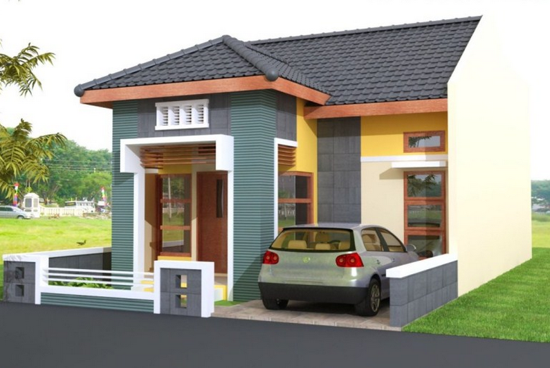  Contoh  Gambar Desain  Rumah  Minimalis Type  36  Terbaru