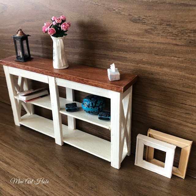 How to Make Miniature Dresser -Tutorial