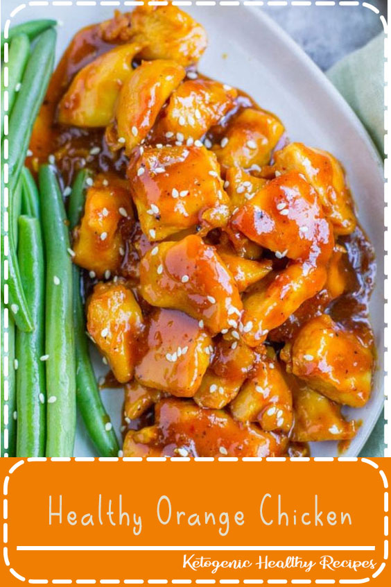 Skip the takeout and make this Healthy Orange Chicken Recipe for dinner! A simple, delicious dinner that is paleo, gluten free, packed with flavor and done in under an hour!